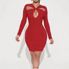 Red Fashion nova dress - FrancescaMini Dress