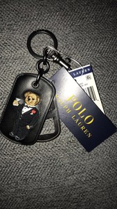 polo bear keychain