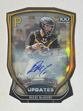 Reese McGuire 2015 Topps Bowman Chrome Scouts Top 100 Updates Auto #BSU-RM