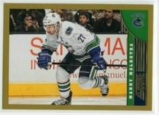Manny Malhotra 13-14 Panini Score Hockey Gold #501 Vancouver Canucks