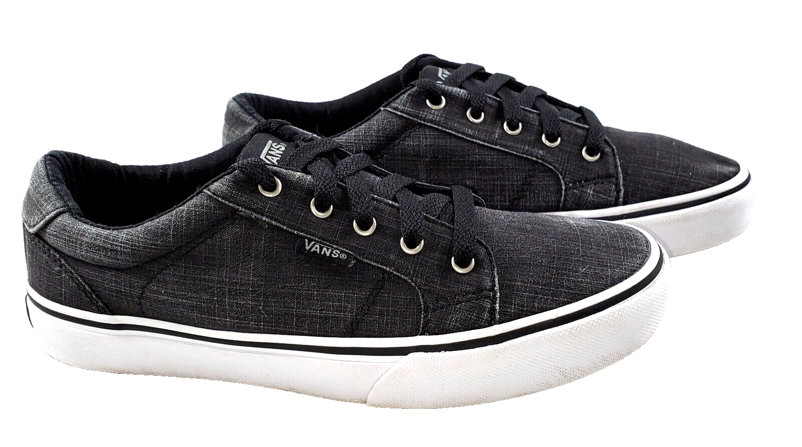 Scarpe da skate Vans Off The Wall ~ Youth US taglia 5 ~ grigie basse stringate #721454 ~ usate in ottime condizioni