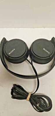 Sony 1-7-1 Konan Minato-Ku Headphones Black Folding Compact Over Ear *CLEAN*