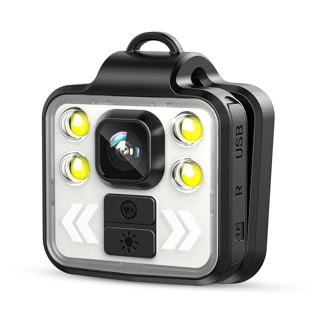 Losfom 1080P Police Body Camera Night Vision Law Enforcement Mini Body