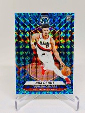 Toumani Camara 2023-24 Panini Mosaic Rookie Peacock SSP Trailblazers #270