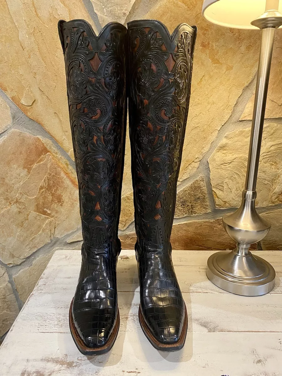 Gator boots top for women