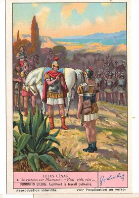 S1378- CHROM LIEBIG - 1938 - '' JULES CESAR '' : 4. SA VICTORIA