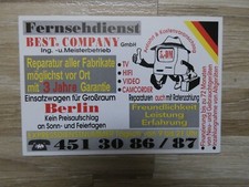 Taschenkalender Fernsehdienst Best a Company GmbH Berlin 1997