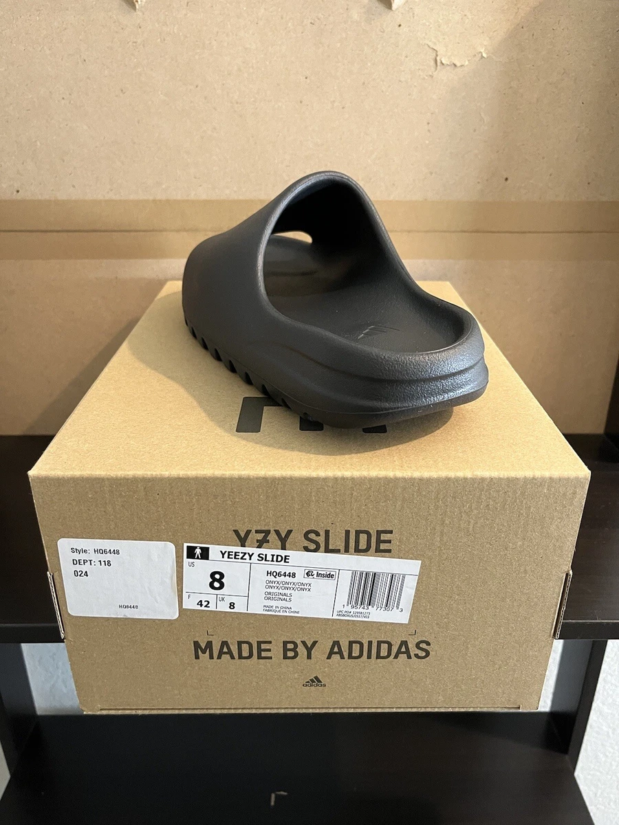 Yeezy Mens Onyx Slides (US 11)