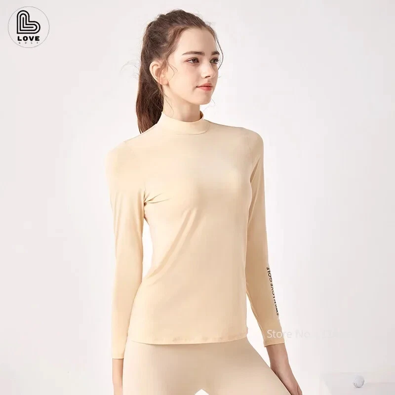 UPF50+ Sunscreen Women  Baselayer Summer Long Sleeve Ice Silk Quick-dry Sports - Image 4 of 4