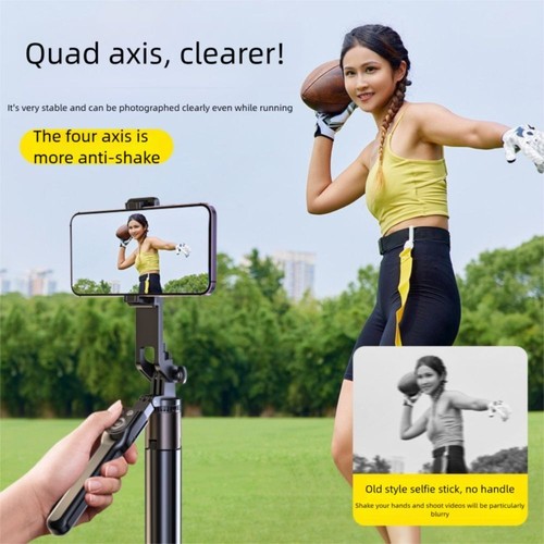Foldable Phone Holder 360° Rotate Smart Gimbal 2025 Tripod - Photo 6 sur 8