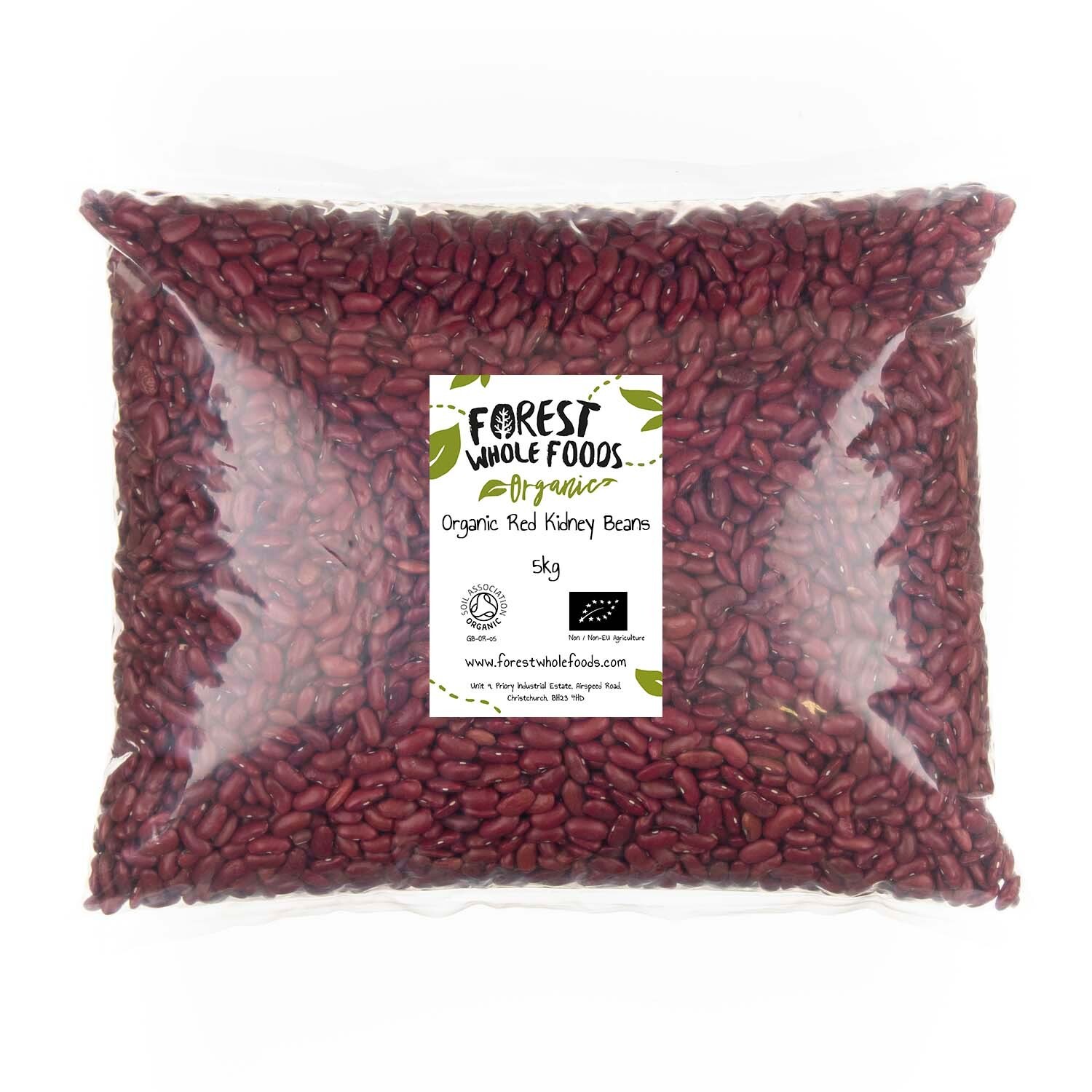 Organic Kidney Beans 5kg - Forest Whole Foods