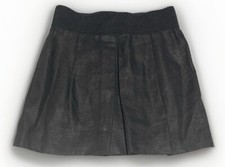 Veronica Beard Black 100% Linen Black Mini Skirt Size 4 Made In USA