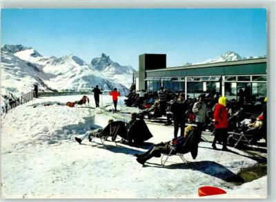 40160726 - St. Anton Terrassenrestaurant Bergstation Galzig Eisbar St. Anton am