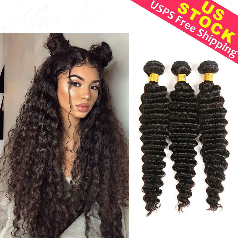 8A Virgin Human Hair Bundles all types Amazon.com : ISEE Hair 8A Unprocessed Brazilian Virgin Body  main image 3