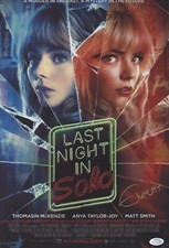 Edgar Wright Last Night in Soho Autographed Signed 12x18 Photo ACOA