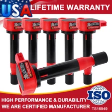 6 Pack Ignition Coil For Honda Odyssey Accord 3.5L 3.0L Acura TL CL 3.2L UF242