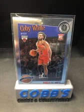COBY WHITE 2019-20 NBA Hoops Premium Stock TRIBUTE Rookie Chicago Bulls 295 Base