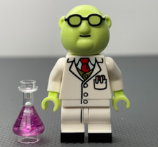 LEGO Dr Bunsen Honeydew The Muppets Minifigure CMF 71035 Figure Erlenmeyer Flask