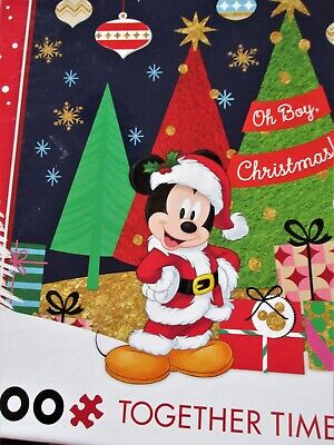 Disney Store Minnie and Mickey Mouse Christmas Puzzle 500 Piece 2016