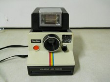 Polaroid One Step Land Camera Instant Camera uses SX-70 Film w/ Flash  Strap