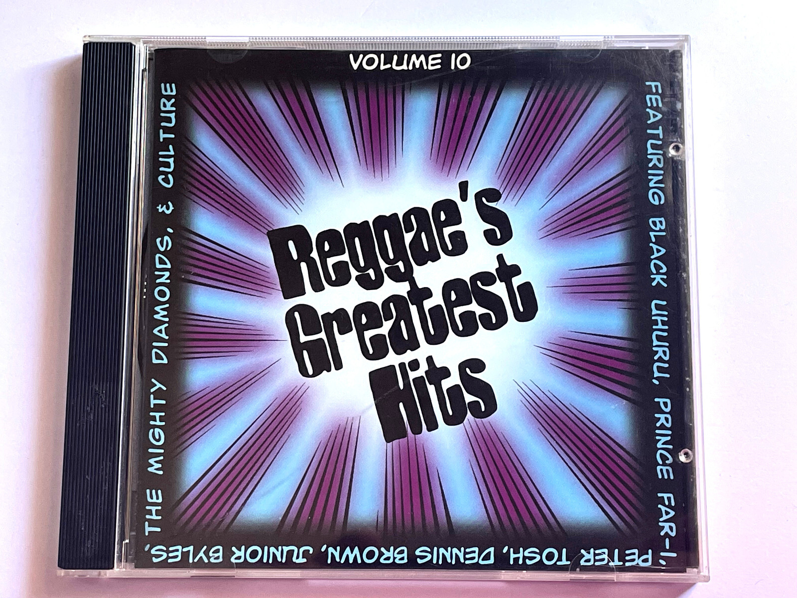 Various - Reggae's Greatest Hits Volume 10 (CD 1995) CD HB 3610 [Punched Inlay]