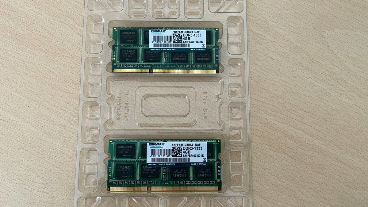 Laptop Ram Kingmax Ddr3 1333 4gb FSFF65F-C8KM9-NAE KingMax 4GB