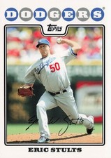 Eric Stults Topps 2008 Baseball Card #UH162