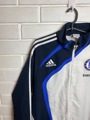Adidas Chelsea men's vintage Jacket Football Rare Size XL | eBay