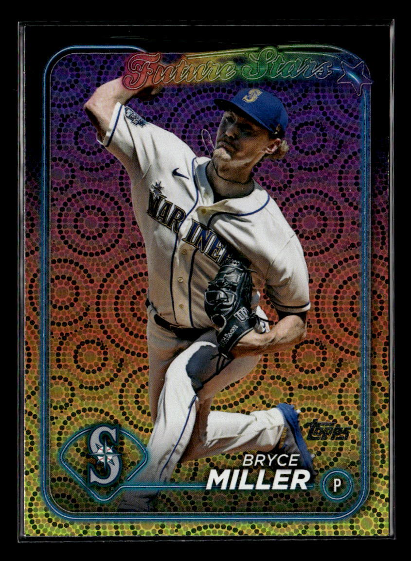 新品タグ付 HOLIDAY*Miller Prib allinone 2024 Topps Holiday (Series One) #679 Bryce Miller | eBay