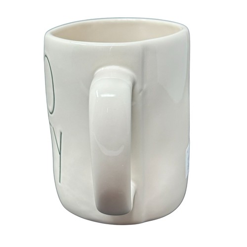 Rae Dunn HELL0 PRETTY Mug Large Coffee Cup Ceramic Magenta LL Farmhouse Gift New - Picture 4 of 8