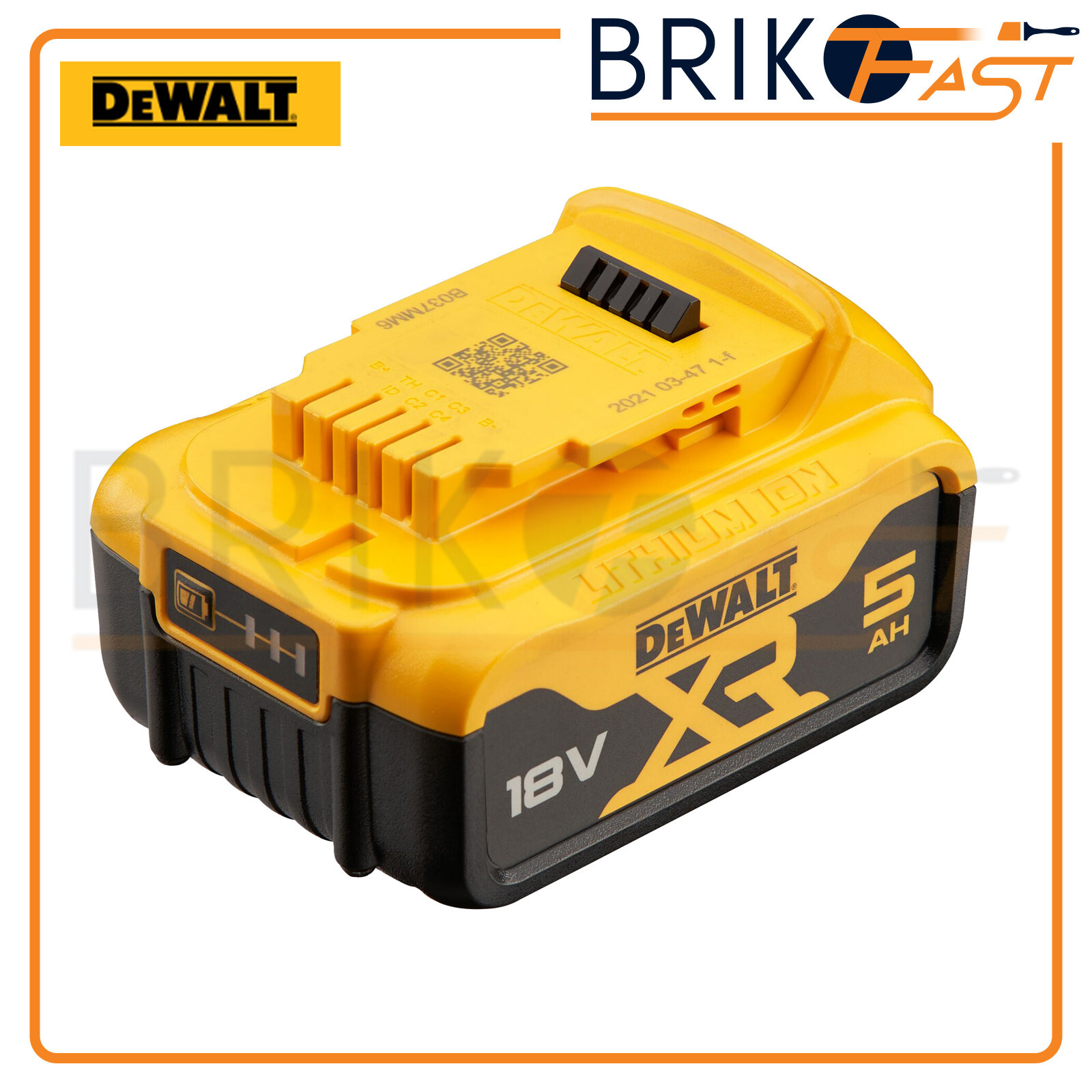 Batteria DEWALT DCB184 18V 5Ah XR Originale | Il Massimo per il tuo Lab