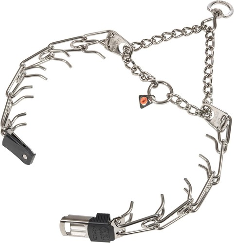 USED-Sprenger Dog Stainless Steel Prong Collar w/Quick Release Buckle, & Swivel