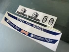 Visor Decals Stickers for Jorge Martin Alpinestars Helmet NEW (6 Stickers)