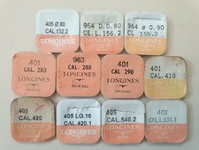 Steli Longines nuovi - vedi elenco a tendina per calibri - il prezzo è per stelo