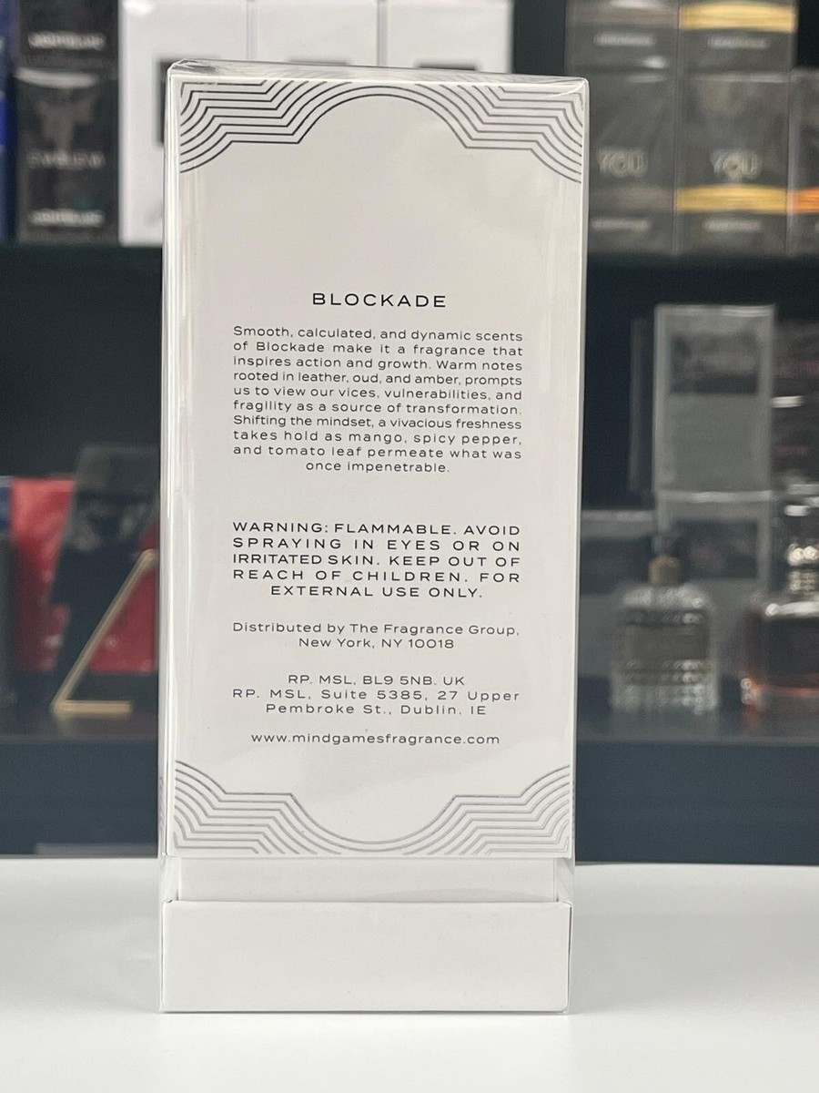 Mind Games Blockade Extrait de Parfum Unisex 3.4 fl. oz. / 100ml