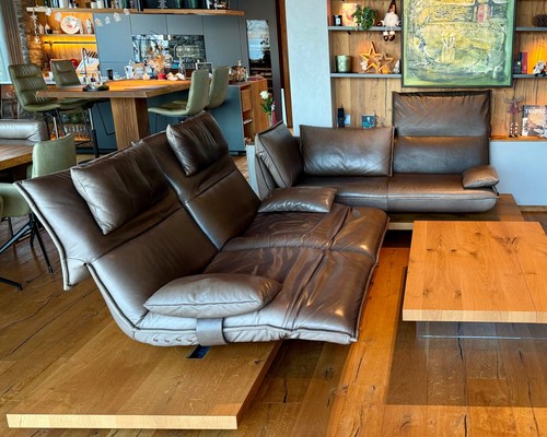 Koinor Couch Free Motion Edit 2 braun elektrisch Sofa Ecksofa 330x240 UVP 24.312 - Bild 10 von 24