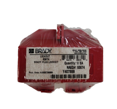 Brady Plug Lockout Device Y407859