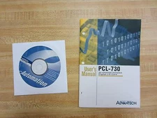 Advantech PCL-730 User Manual And Driver Disc PCL730