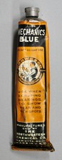 Original Vintage Full Tube Of Mechanics Blue Ford Model T Era