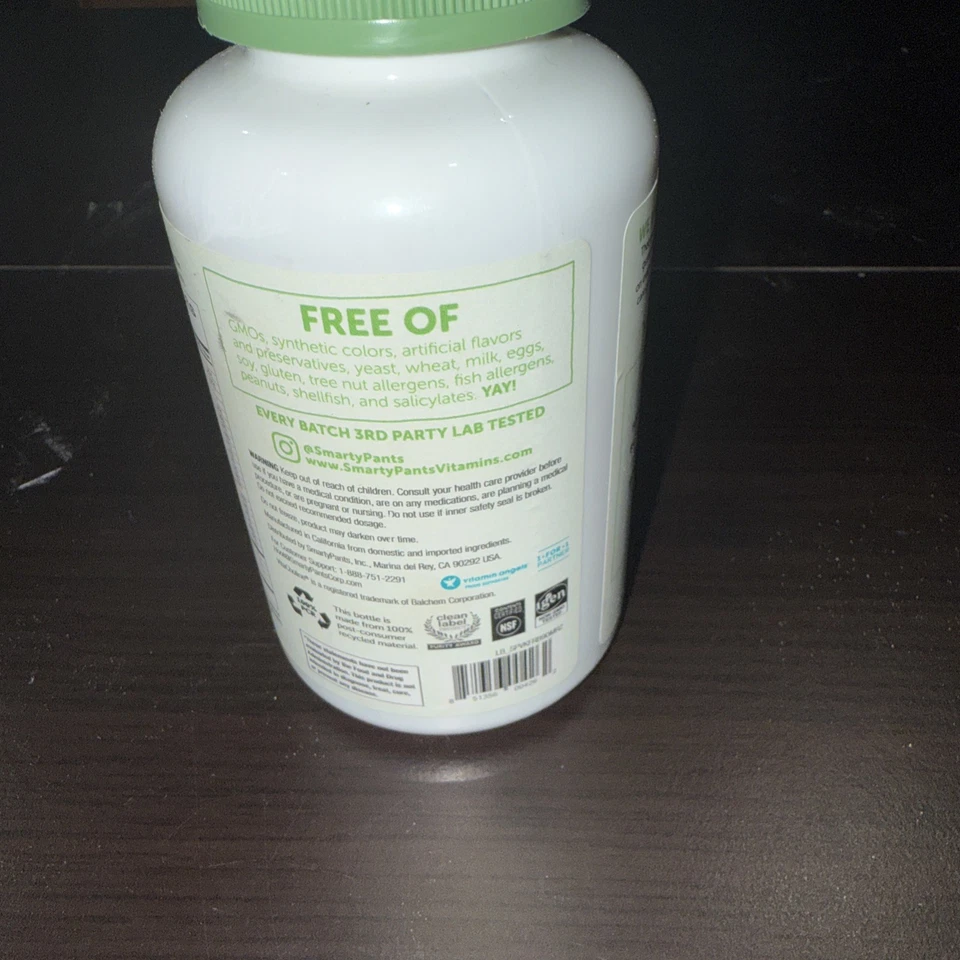 Pantalones Smarty Niños Fórmula + Fibra Multi Gomitas 90ct Limón Naranja PajaBanaLEER Foto 4 de 4