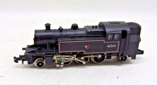 MINITRIX 2040 - SPUR N 2-6-2T IVATT '41234' MIT FRÜHEM EMBLEM IN BR SCHWARZ | Condition: Used