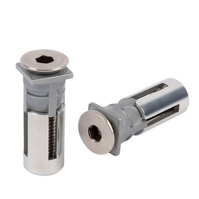 Locinox Quick-Fix Stainless Steel Fixation Bolt Pair - 2000 lbs Pull Resistance