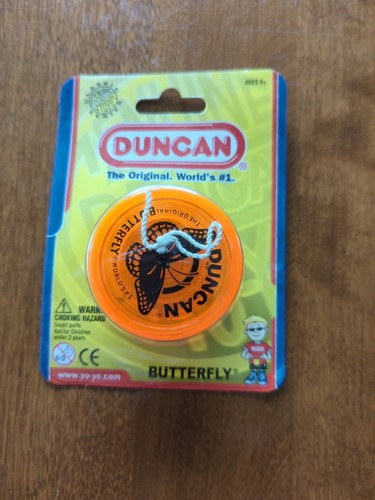 Duncan Classic Series Orange Butterfly The Original Yo-Yo New - Picture 2 of 6