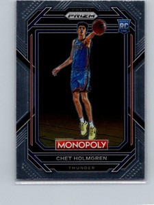 2022-23 Panini Prizm Monopoly #63 Chet Holmgren Silver