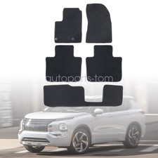 For 2011-2024 Mitsubishi Outlander 7-passengers 3rows Velour Floor Mats Carpet For 2011-2024 Mitsubishi Outlander 7-passengers 3rows Velour Floor Mats Carpet