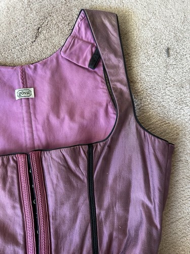🩷 Gössl Dirndl Seide Pink Lila Gr. 36 🩷 - Bild 7 von 9