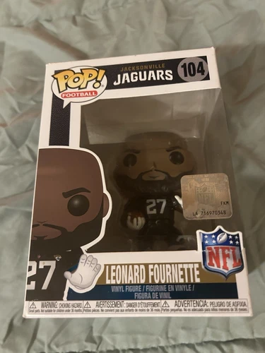 Leonard Fournette Jacksonville Jaguar Pop Figure #104 In Box Sealed 