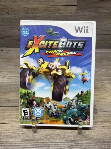 Excitebots: Trick Racing (Nintendo Wii, 2009) CIB Tested Read !!!