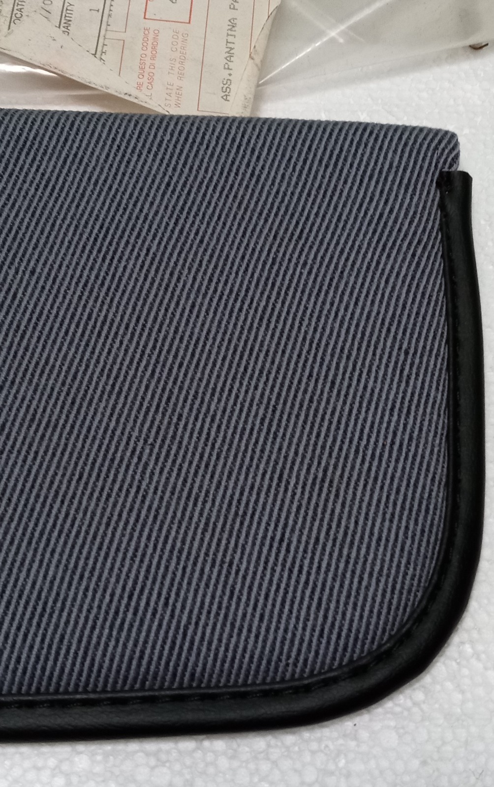 Ferrari 308 Sun Visor_Driver Side_328_208_61003900_NEW_Blue Gray_GENUINE