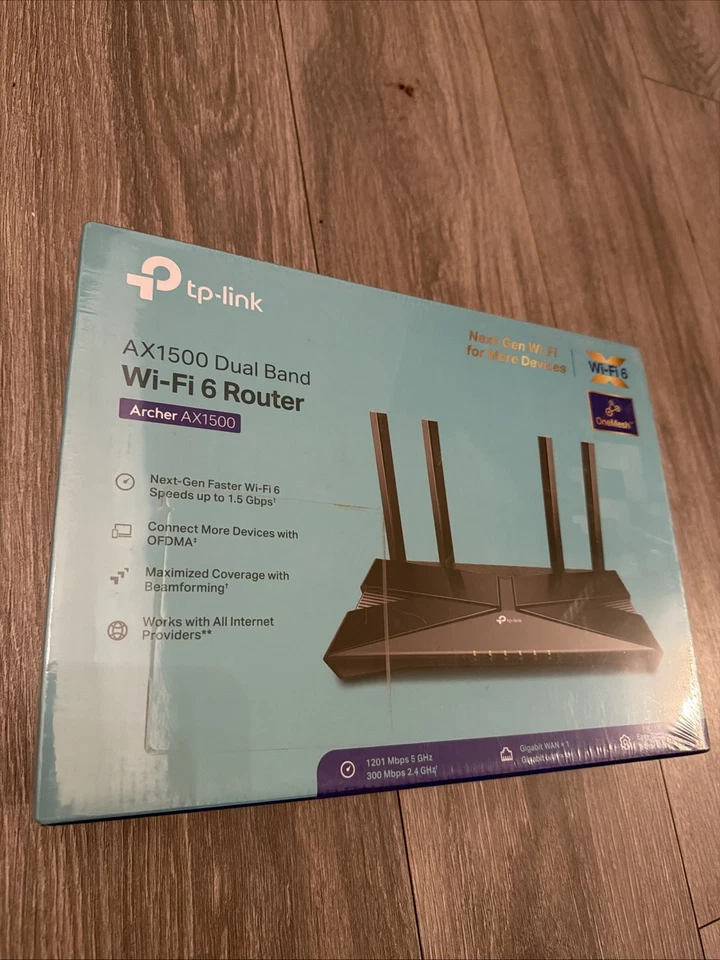 TP-LINK Archer AX1500 1.5 Gbps Wi-Fi 6 Dual-Band Wireless Router - Image 3 of 4
